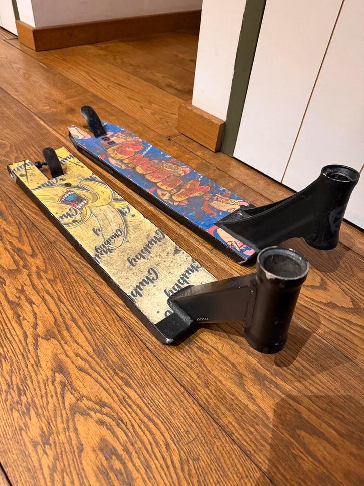 Addict Defender & urban art bone ride Stuntstep Decks, Sport en Fitness, Skateboarden, Gebruikt, Overige typen, Ophalen of Verzenden