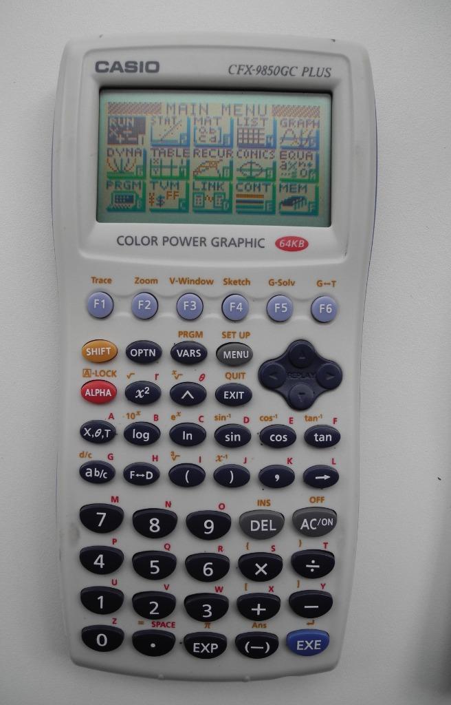 Casio CFX-9850GC Plus rekenmachine, Diversen, Rekenmachines, Grafische rekenmachine, Ophalen of Verzenden