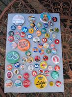 Leuk uit verzameling oude reclame buttons., Ophalen of Verzenden, Gebruikt, Overige onderwerpen, Button