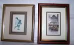 2 prachtige vintage 3D prenten van Anton Pieck. Izgs., Antiek en Kunst, Ophalen of Verzenden