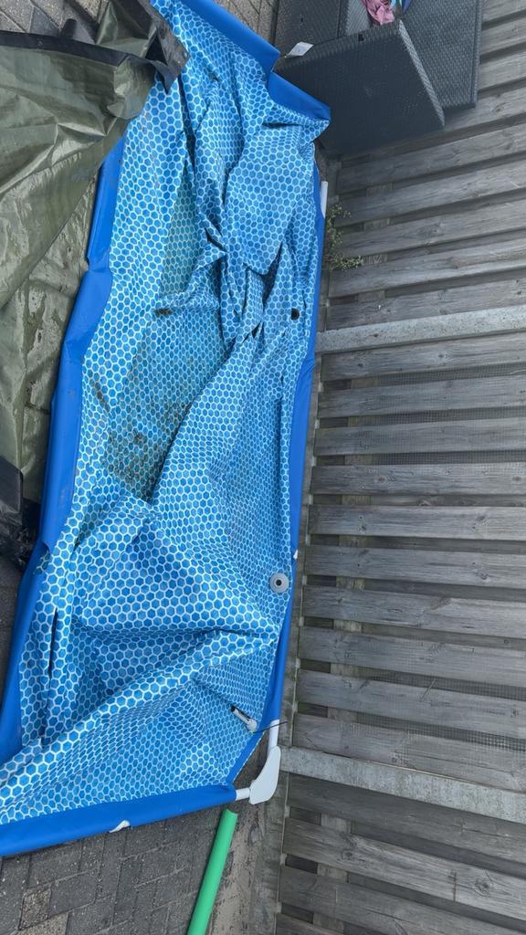 intex zwembad, Tuin en Terras, Zwembaden, Zo goed als nieuw, Opzetzwembad, Minder dan 80 cm, 200 tot 400 cm, Minder dan 200 cm