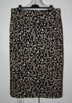 C&A jeans midi zwart beige rok mt 44 L NIEUW, Verzenden, Zwart, Maat 42/44 (L), Nieuw