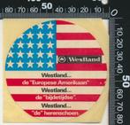 Sticker: Westland herenschoen (2), Ophalen of Verzenden, Zo goed als nieuw, Bedrijf of Vereniging