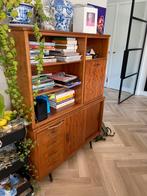 Vintage jaren ’60 kastje, Gebruikt, Met deur(en), Ophalen of Verzenden, Minder dan 150 cm
