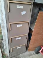 Ijzeren kast, Huis en Inrichting, Kasten | Roldeurkasten en Archiefkasten, Ophalen of Verzenden, 25 tot 50 cm, 50 tot 100 cm, Minder dan 100 cm