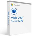 Visio 2021 Standard (2PC), Ophalen of Verzenden, Nieuw, Windows