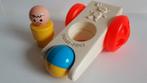 oude fisher price auto 1975, Kinderen en Baby's, Speelgoed | Fisher-Price, Ophalen, Gebruikt, Auto of Voertuig