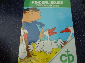 boekje met cd ,, kinderliedjes zing maar mee , nw met 22 lie beschikbaar voor biedingen