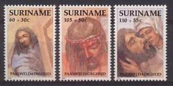 Suriname 687/9 postfris Pasen, Jezus Christus 1991 beschikbaar voor biedingen