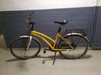 Batavus Damesfiets - Geel, Fietsen en Brommers, Batavus, Ophalen of Verzenden, 53 tot 56 cm, Gebruikt