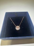 Swarovski Sparkling dance collier necklace (rose), Ophalen of Verzenden, Zo goed als nieuw, Goud, Overige materialen