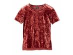 Heidi Klum steenrood velours fluwelen shirt maat L 2 stuks, Overige kleuren, Maat 42/44 (L), Nieuw, Ophalen of Verzenden