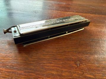 Hohner mondharmonica’s oa 64 chromonica C, Blues Harp, no 39 beschikbaar voor biedingen
