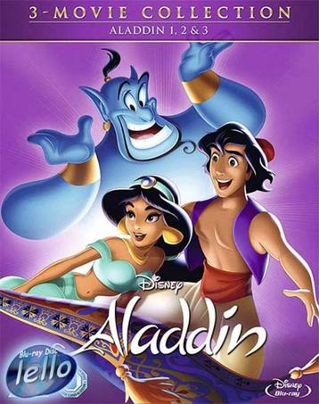 Blu-ray: Disney's Aladdin, Return of Jafar & King of Thieves beschikbaar voor biedingen