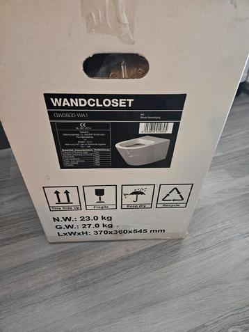 Wisa inbouwframe + wandcloset te koop!