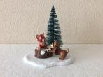 Disney Frank en Frey - beldje - kerstdorp, Verzamelen, Ophalen, Zo goed als nieuw, Beeldje of Figuurtje