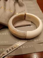Vanessa baroni bangle /armband grijs-offwhite klik magneet, Ophalen of Verzenden, Nieuw, Grijs, Overige materialen