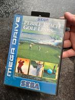 Pebble Beach Golf Links - Sega Mega Drive, Gebruikt, 1 speler, Ophalen of Verzenden, Vanaf 3 jaar