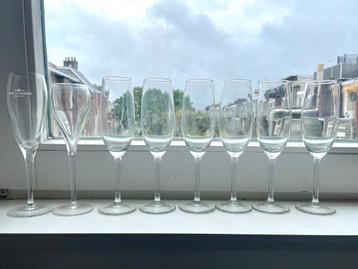 Champagne flutes | Moët Chandon / Veuve Cliquot beschikbaar voor biedingen