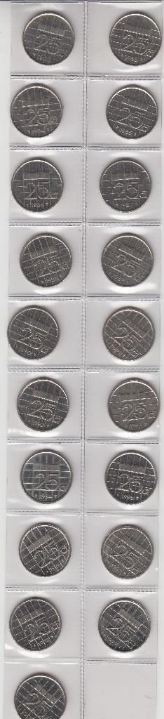 1 kwartje Koningin Beatrix, Postzegels en Munten, Munten | Nederland, 25 cent, Koningin Beatrix, Verzenden