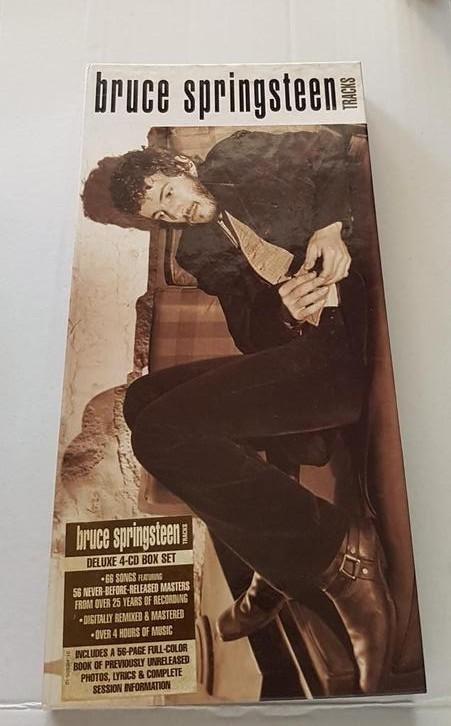 BRUCE SPRINGSTEEN - DELUXE 4-CD BOX SET - TRACKS, Cd's en Dvd's, Cd's | Pop, Zo goed als nieuw, 1980 tot 2000, Ophalen of Verzenden