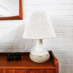 Vintage Deens design Tafellamp van Stentøj Bornholm, Søholm, Stof, Ophalen of Verzenden, Zo goed als nieuw, X