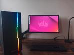 PC compleet - ryzen5-5600X 6 corex12 16GB B550 aorus elite, Zo goed als nieuw, SSD, Met videokaart, 3 tot 4 Ghz