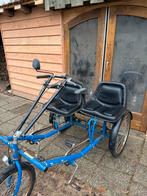 Team dual Trike Duofiets, Fietsen en Brommers, Fietsen | Driewielfietsen, Ophalen, Gebruikt, Team dual trike