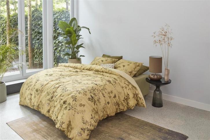 Beddinghouse dekbedovertrek katoenSATIJN olijfgroen SALE, Huis en Inrichting, Slaapkamer | Beddengoed, Nieuw, Dekbedovertrek, Eenpersoons