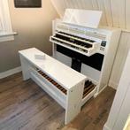Domus Viscount Chorale 3 Deluxe (DLX) Orgel Hoogglans Wit, Ophalen, Zo goed als nieuw, 2 klavieren, Orgel
