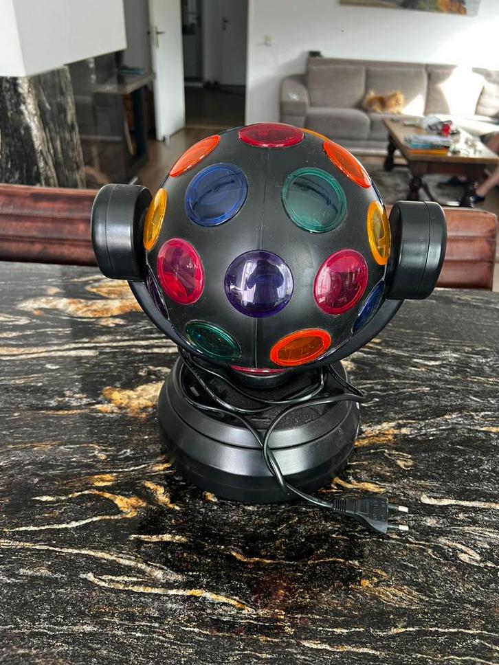 Retro Discobal Lamp – Multi Directional Party Light, Muziek en Instrumenten, Licht en Laser, Gebruikt, Licht, Ophalen