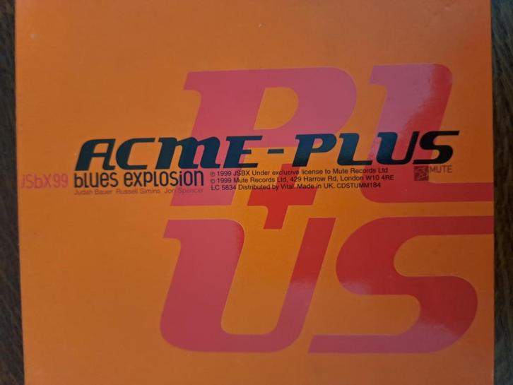 cd The Jon Spencer Blues Explosion – Acme-Plus (1999), Cd's en Dvd's, Cd's | Jazz en Blues, Gebruikt, Blues, 1980 tot heden, Ophalen of Verzenden