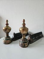 Antieke haardbokken voor in de openhaard, Antiek en Kunst, Ophalen of Verzenden