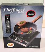 NIEUW Cheffinger CF-IND2000 1-pits inductie kookplaat 2000W, Caravans en Kamperen, Nieuw, Ophalen of Verzenden, H, H