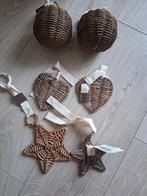 Riviera Maison Rattan Kersthangers, Huis en Inrichting, Ophalen of Verzenden, Zo goed als nieuw