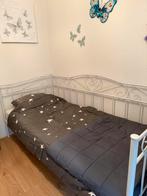 Eenpersoonsbed, Ophalen, 90 cm, Eenpersoons, Wit