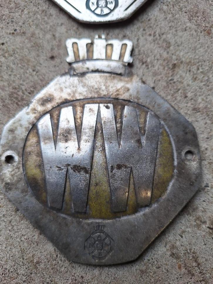 ANWB en Wegenwacht schildjes, Verzamelen, Speldjes, Pins en Buttons, Gebruikt, Transport, Ophalen of Verzenden