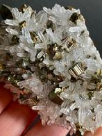 Kwarts pyriet chalcopyriet, Ophalen of Verzenden