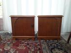 2 nachtkastjes jaren 60, Ophalen, Zo goed als nieuw, Minder dan 45 cm