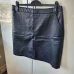 Nepleren rok gevoerd (Nieuw), Maat 38/40 (M), Zwart, Nieuw, Ophalen of Verzenden