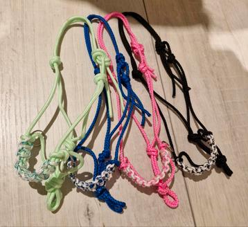 Hobbyhorse touwhalsters in diverse kleurencombinaties  beschikbaar voor biedingen