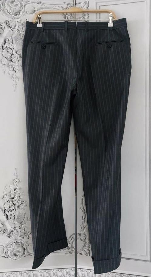Ermenegildo Zegna Su Misura maatbroek 100% Wol Trofeo, Kleding | Heren, Broeken en Pantalons, Zo goed als nieuw, Maat 52/54 (L)