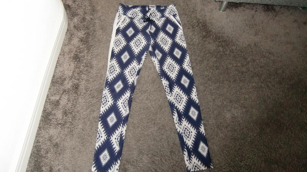 Broek  Zizo  maat M, Blauw, Ophalen of Verzenden, Zo goed als nieuw, Lang