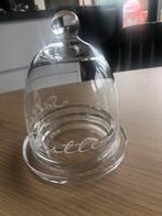 Riviera Maison Glazen Botervloot met Tekst - Zo goed als nie, Ophalen, Overige typen, Overige stijlen, Glas