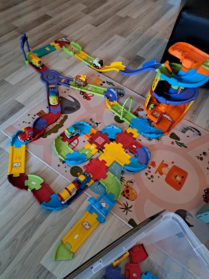 Vtech Toet Toet baan met auto's, Kinderen en Baby's, Speelgoed | Vtech, Ophalen