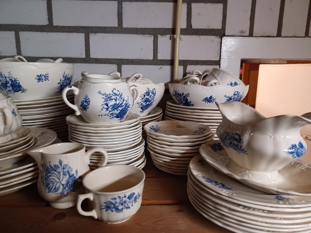 Serviesdelen rhodia boch, Ophalen of Verzenden