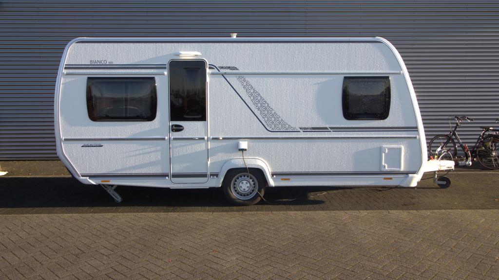 Fendt Bianco Selection 465 SFB Isabella voortent, Caravans en Kamperen, Schokbreker, Rondzit, Bedrijf, Overige typen