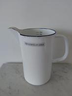 Emaille witte melkkan, Antiek en Kunst, Antiek | Emaille, Ophalen of Verzenden