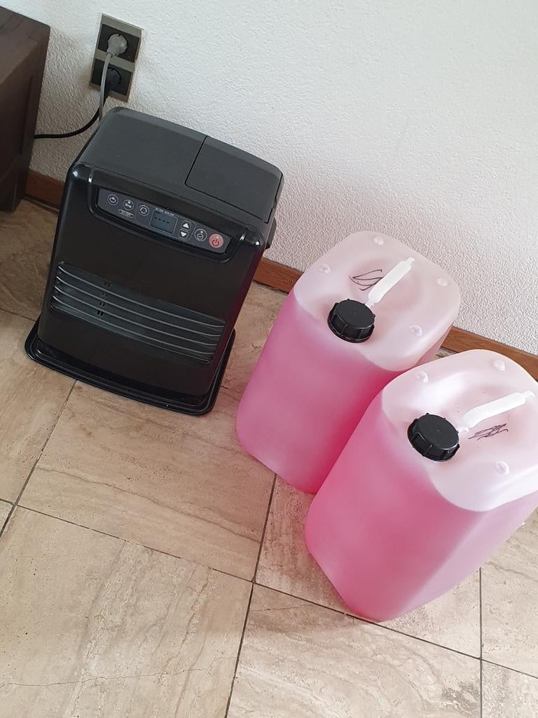 Zwarte petroleumkachel Qlima SRE 3230 TC2, Huis en Inrichting, Ophalen, Overige brandstoffen, Petroleumkachel, Zo goed als nieuw