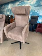 Velderhof accu sta op stoel relax fauteuil gratis bezorging, Ophalen of Verzenden, Zo goed als nieuw, Leer, Met bon  en garantie